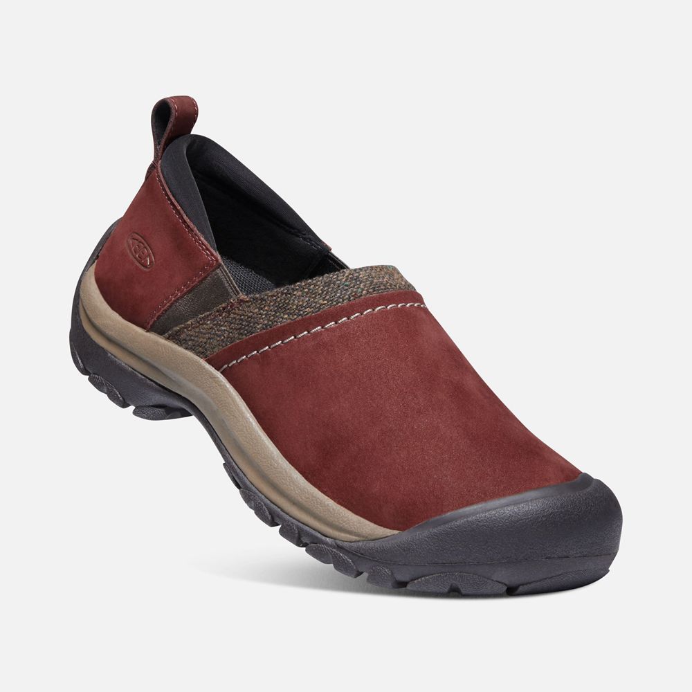 Keen Slip-On Dam Mörk Röda - Kaci Ii Vinter - 580296IPL